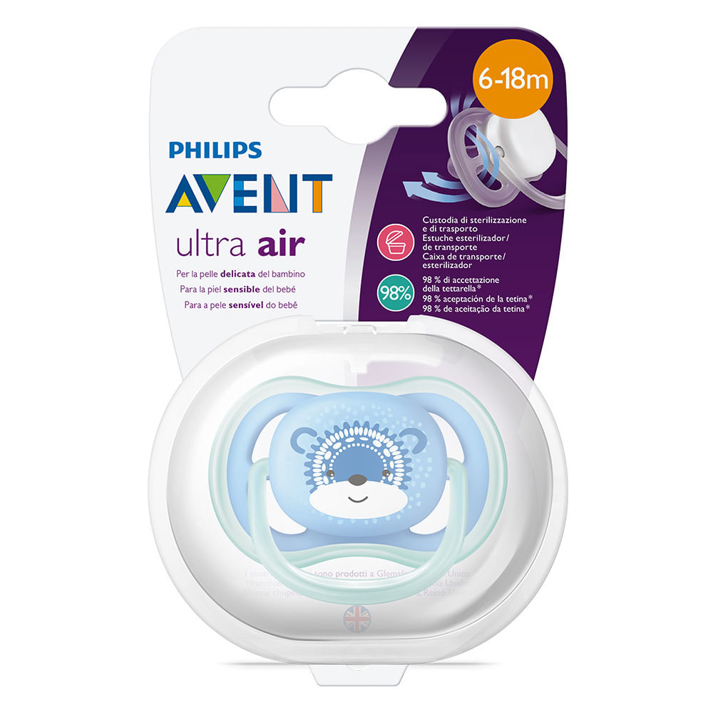 Chupetes Philips Avent Ultra Air Scf542/12 6-18 meses