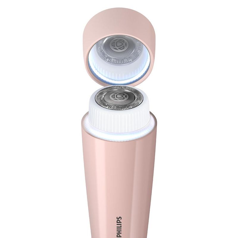 Philips Ladyshaver Series 5000 Depiladora Facial Brr454/00 Color Rosa