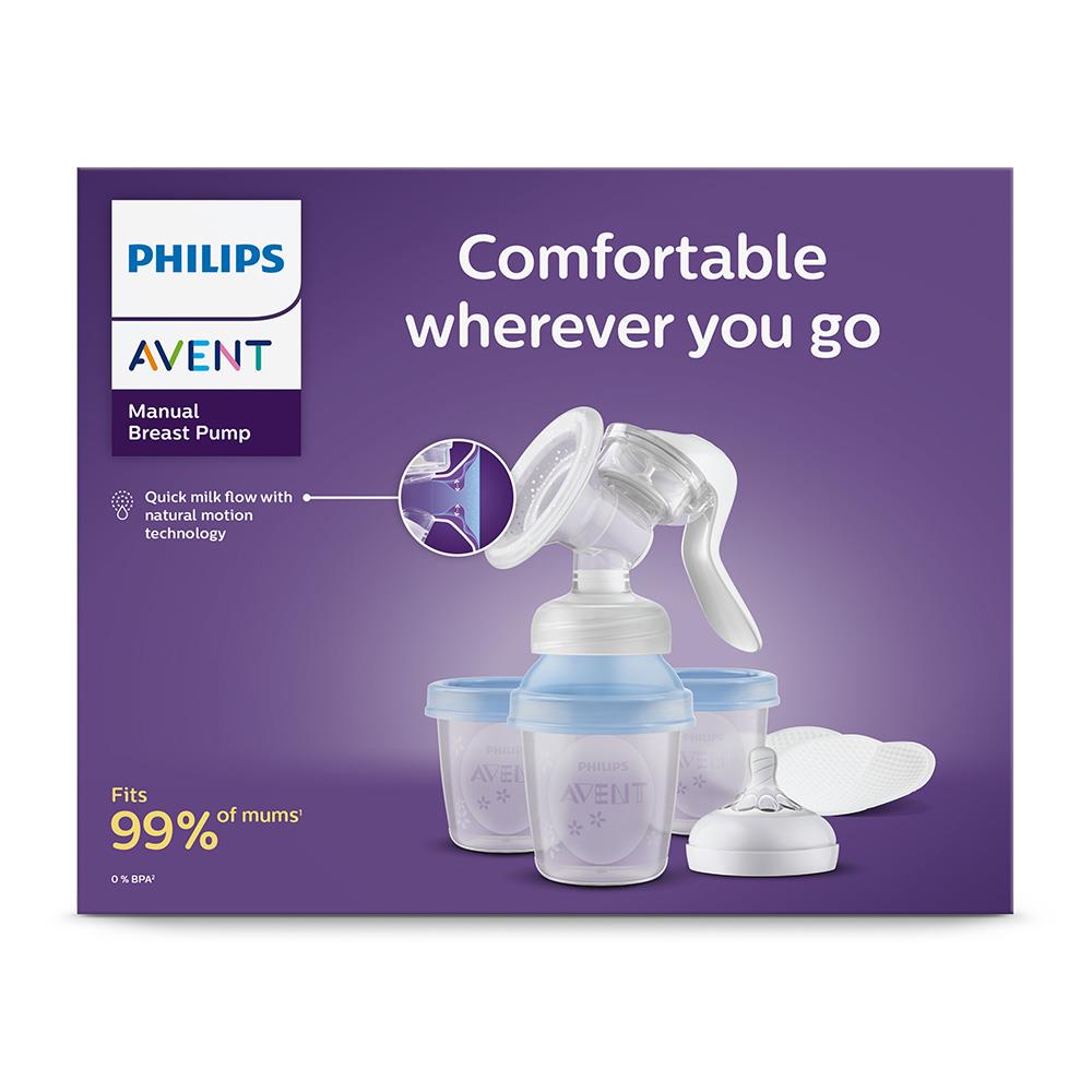 Philips Avent Sacaleches Manual y Kit de Lactancia SCF430/16 
